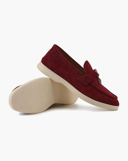 All Store Suede Lady Loafers