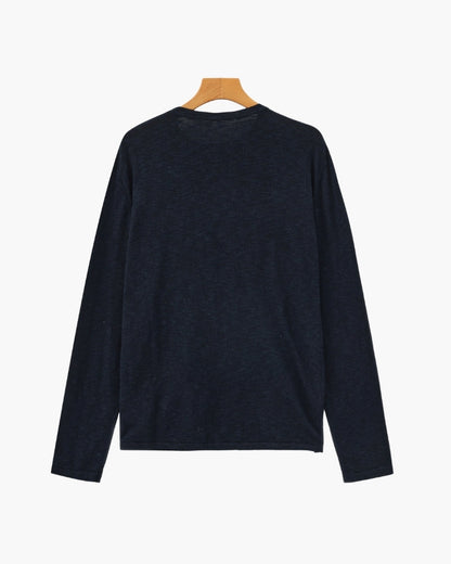 Linen Cotton Essential Crewneck
