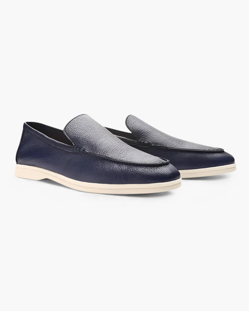 All Store Cowhide Leather Loafers