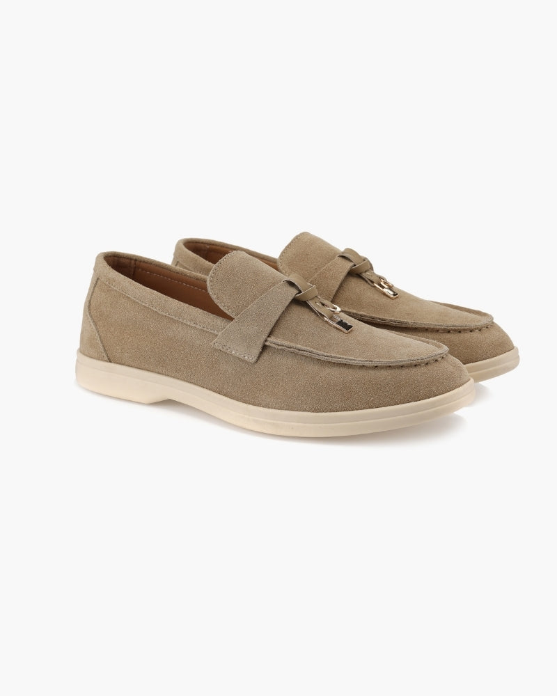 All Store Suede Lady Loafers