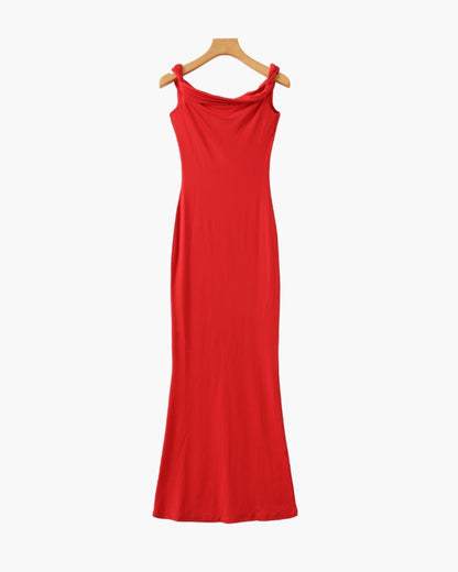 One-Shoulder Bodycon Long Dress