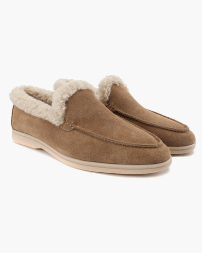 Fur-Lined Premium Loafers