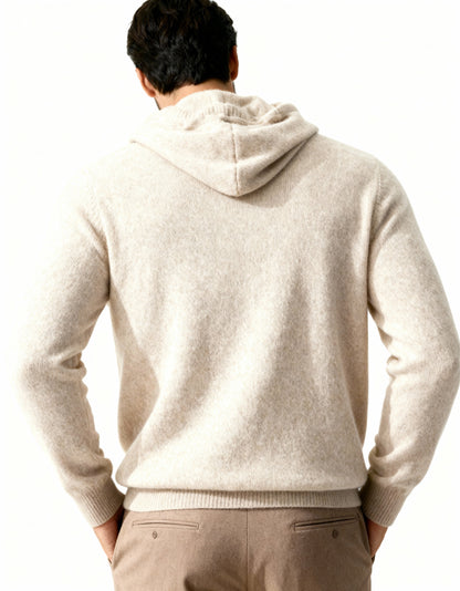 100% Cashmere Hoodie