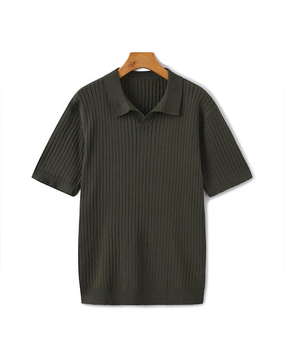 Premium Ribbed Polo