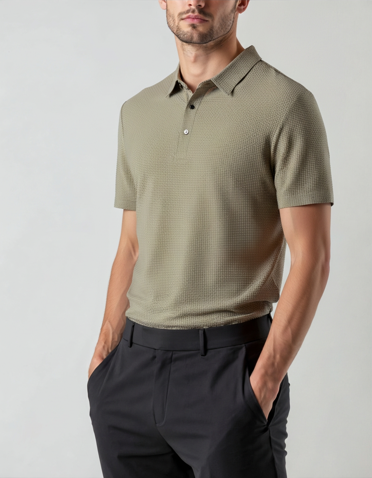 Prestigio Silk Polo (Anti-Wrinkle)