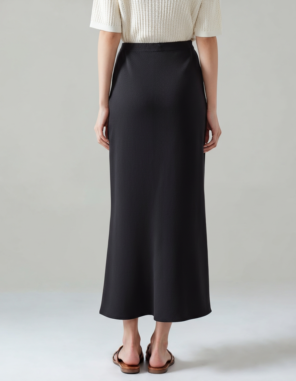 All Store Silk Skirt