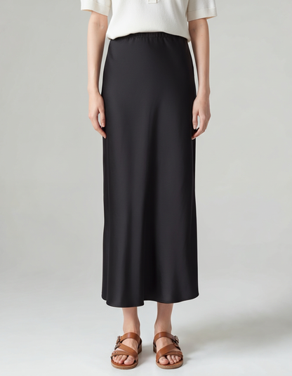 All Store Silk Skirt