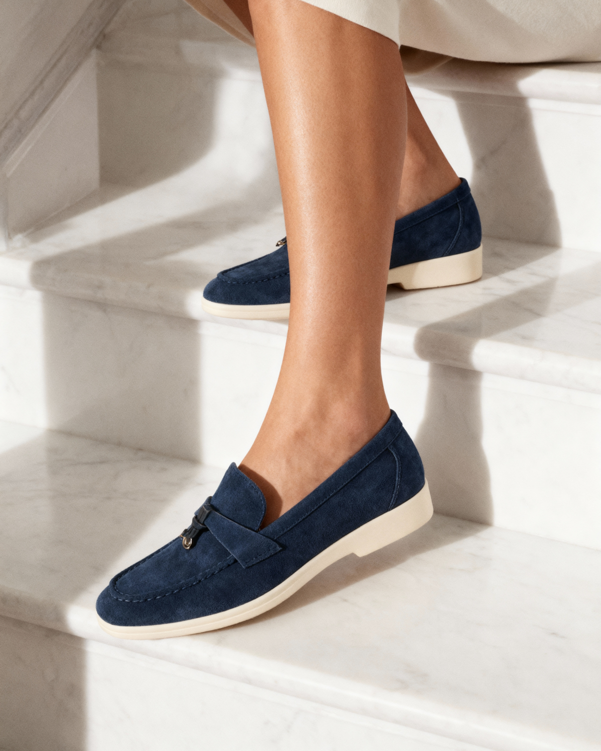 All Store Suede Lady Loafers